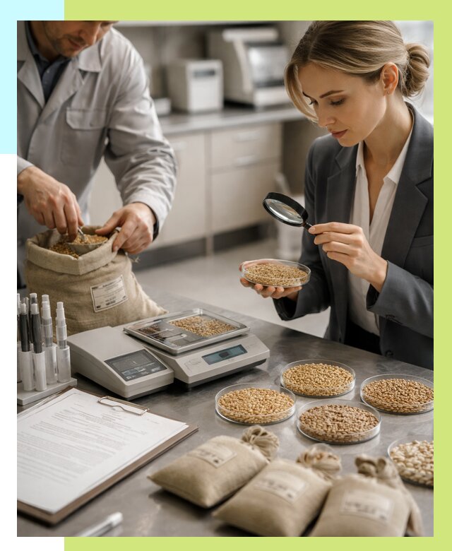 Сертификация зерна в Орехове-Зуеве по цене от 15630 р. | Алешин-Рхв