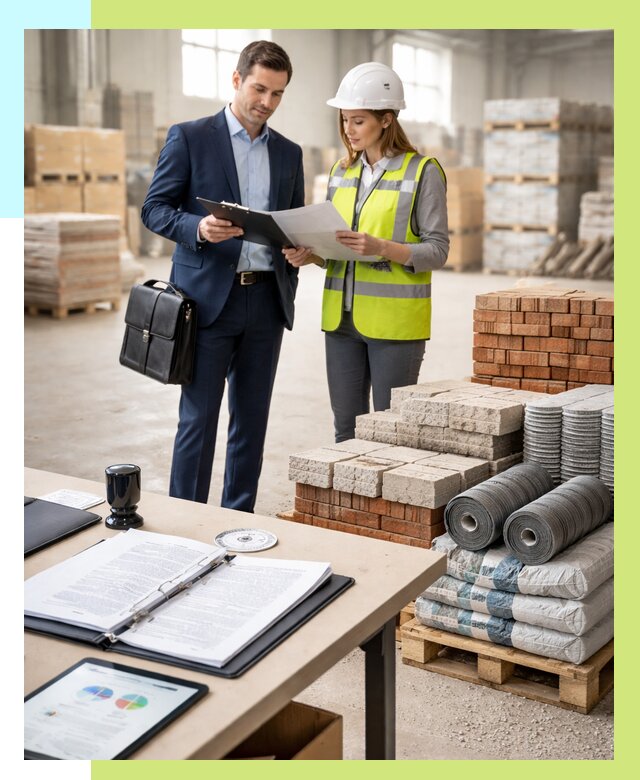 Сертификация строительных материалов в Орехове-Зуеве от 20840 р. Алешин-Рхв