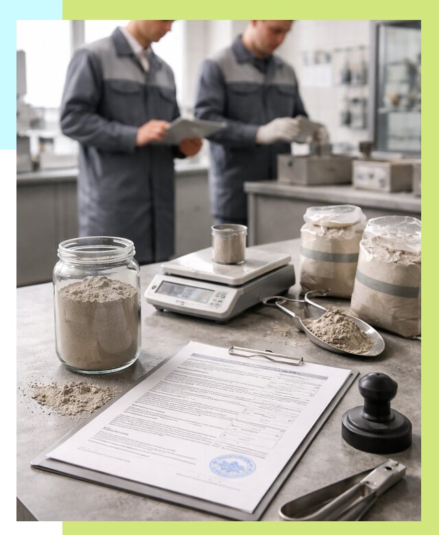 Сертификация цемента в Орехове-Зуеве от 20840 р. | Алешин-Рхв