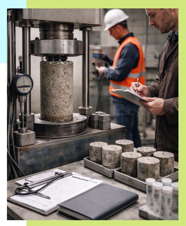 Сертификация бетона в Орехове-Зуеве от 31260 р. сертификат | Алешин-Рхв