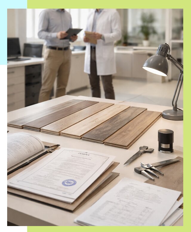 Сертификация ламината в Орехове-Зуеве от 18756 р. под ключ | Алешин-Рхв