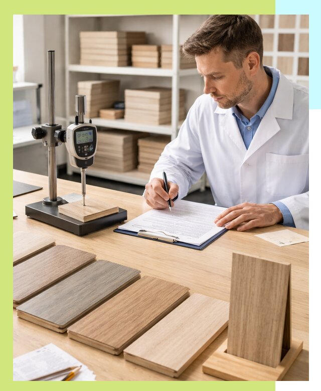 Сертификация ламината с испытаниями и оформлением документов в Орехове-Зуеве