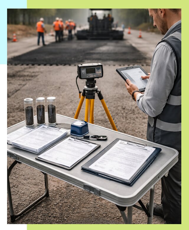 Сертификация асфальта в Орехове-Зуеве от 26050 р. | Алешин-Рхв