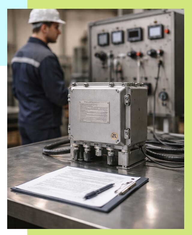 Сертификация взрывозащищенного оборудования в Орехове-Зуеве от 36470 р. | Алешин-Рхв