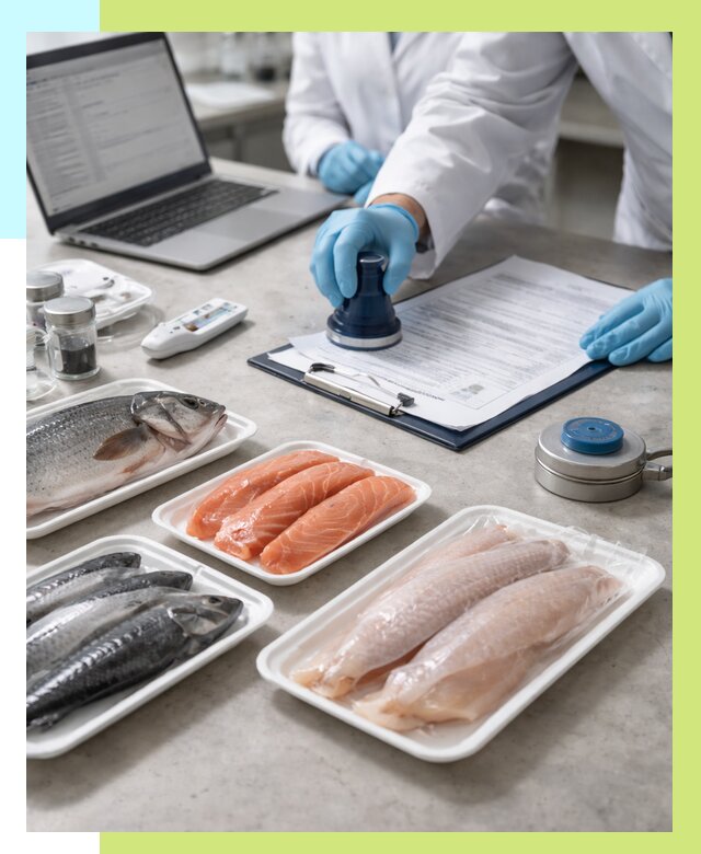 Сертификация рыбы и сертификат в Орехове-Зуеве от 15630 р. | Алешин-Рхв