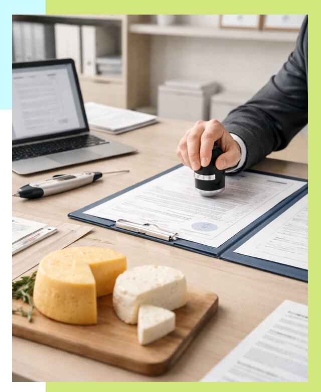 Сертификация сыров в Орехове-Зуеве от 15630 р | Сертификат на сыр Алешин-Рхв