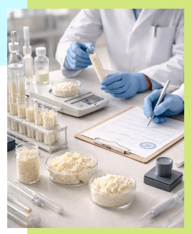 Сертификация творога в Орехове-Зуеве от 12504 р. под ключ | Алешин-Рхв