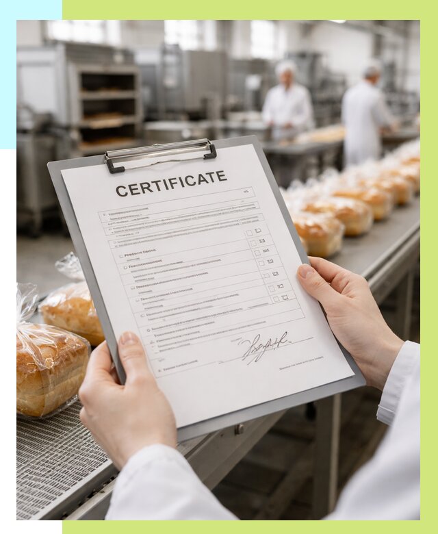 Сертификация хлеба, ТУ и декларация в Орехове-Зуеве от 12504 р. | Алешин-Рхв