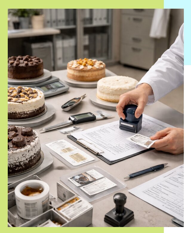 Сертификация тортов и кондитерских изделий в Орехове-Зуеве