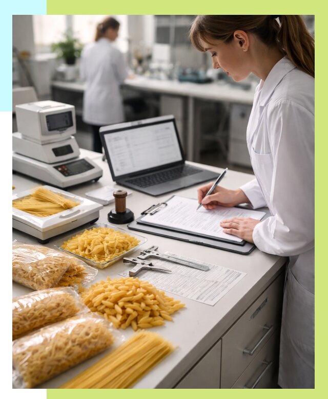 Сертификация макаронных изделий в Орехове-Зуеве от 15630 р. | Алешин-Рхв