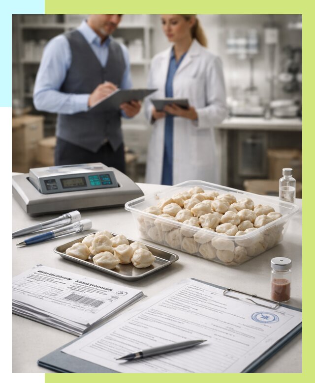 Сертификация пельменей в Орехове-Зуеве от 15630 р. срочно | Алешин-Рхв