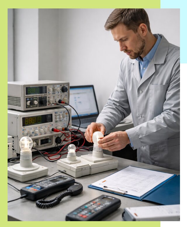 Сертификация ламп и светильников в Орехове-Зуеве по нормативам