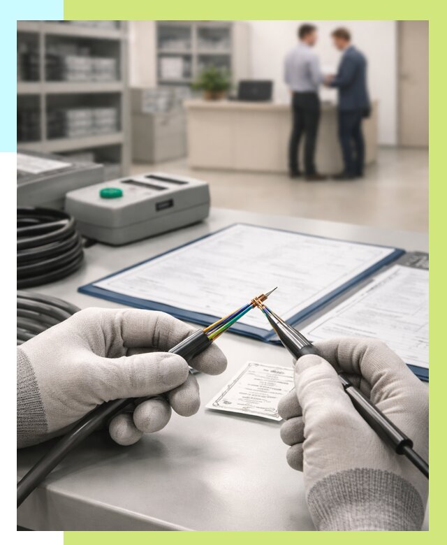 Сертификация провода в Орехове-Зуеве от 18756 р. в Алешин-Рхв