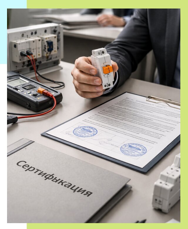 Сертификация выключателей под ключ в Орехове-Зуеве от 15630 р. | Алешин-Рхв
