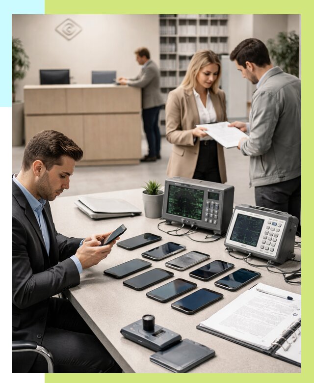 Сертификация телефонов в Орехове-Зуеве от 26050 р. под ключ | Алешин-Рхв