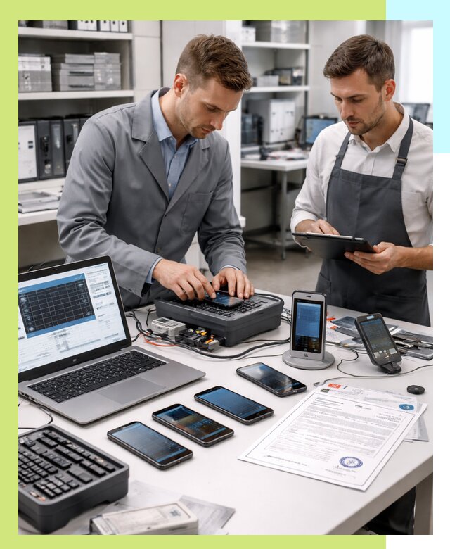 Сертификация мобильных телефонов и смартфонов в Орехове-Зуеве под ключ