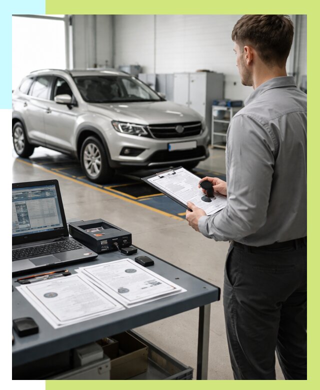 Сертификация транспортных средств в Орехове-Зуеве от 12504 р. | Алешин-Рхв