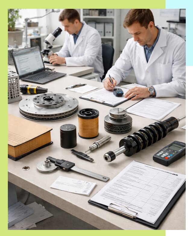 Сертификация автозапчастей и комплектующих в Орехове-Зуеве по ГОСТ