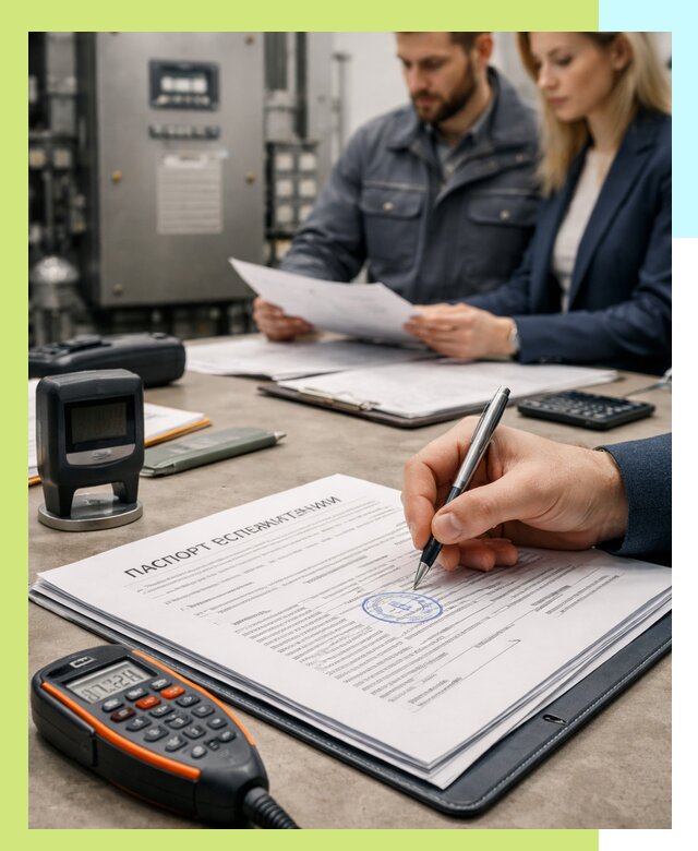 Оформление паспорта эксплуатации оборудования в Орехове-Зуеве