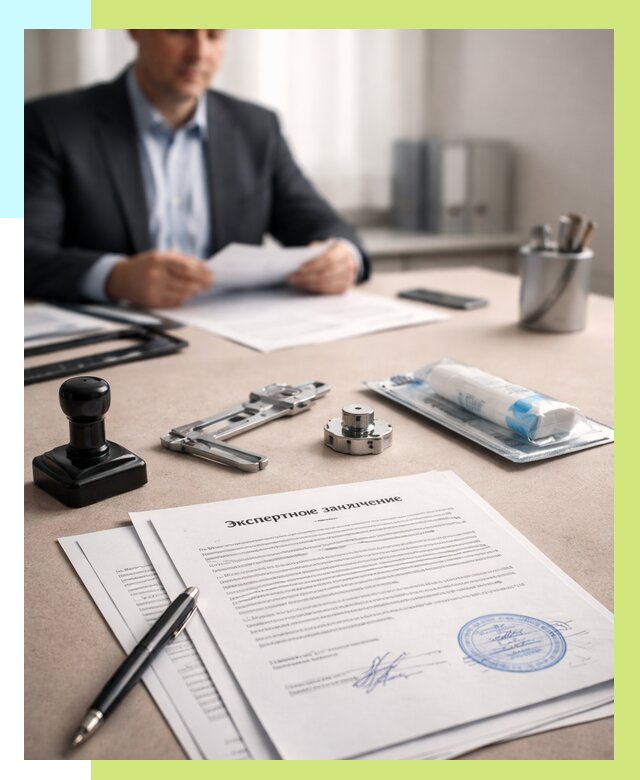 Экспертное заключение на продукцию в Орехове-Зуеве от 8857 р. | Алешин-Рхв
