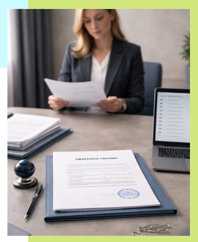 Отказное письмо для маркетплейсов в Орехове-Зуеве от 2605 р., Алешин-Рхв