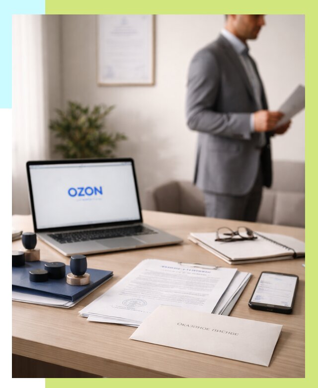 Отказное письмо для Ozon в Орехове-Зуеве от 3647 р. | Алешин-Рхв