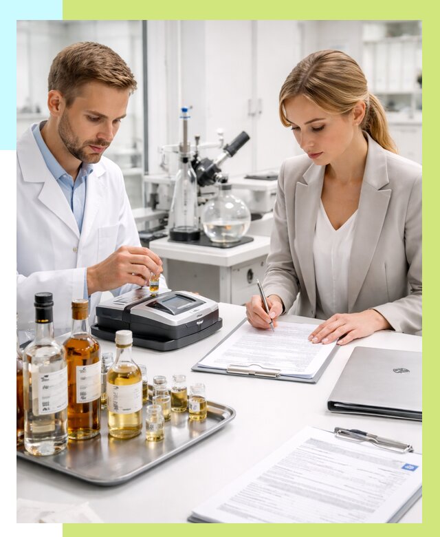 Заключение о спиртосодержании в Орехове-Зуеве, от 5210 р., Алешин-Рхв