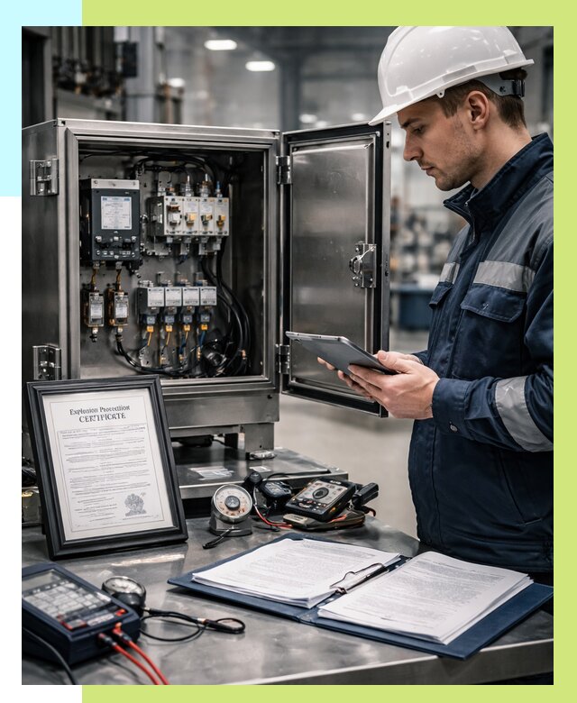 Сертификат взрывозащиты в Орехове-Зуеве от 46890 р. | Алешин-Рхв