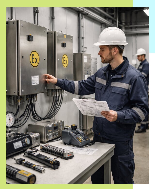 Сертификат взрывозащиты промышленного оборудования в Орехове-Зуеве