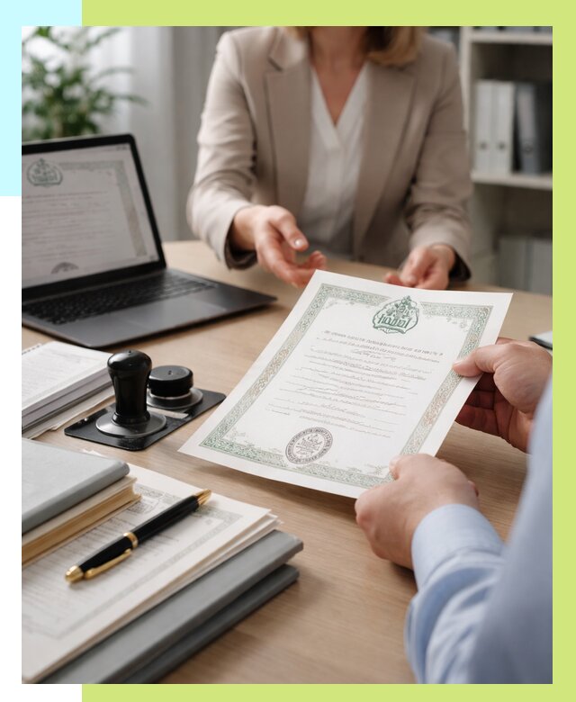 Халяль сертификат в Орехове-Зуеве, получить от 15630 р. | Алешин-Рхв