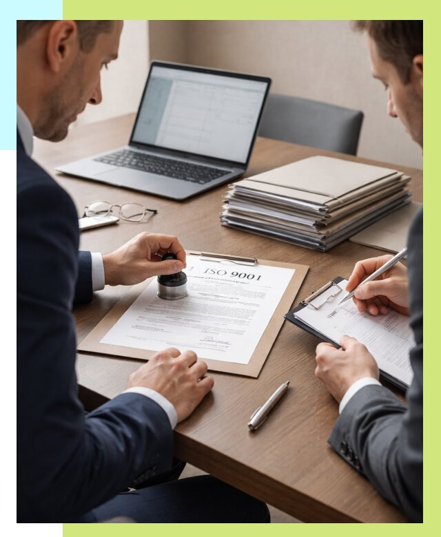 Сертификат ISO 9001 в Орехове-Зуеве купить от 83360 р. | Алешин-Рхв