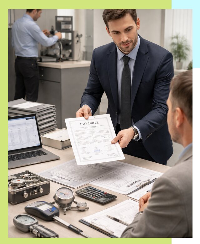 Выдача сертификата ISO 10012 по требованиям метрологии в Орехове-Зуеве
