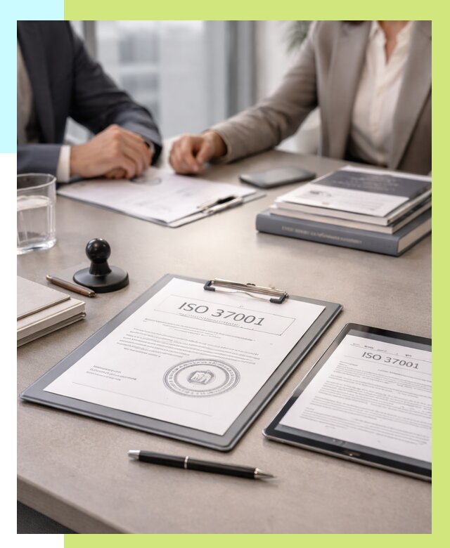 Сертификат ISO 37001 в Орехове-Зуеве оформить от 125040 р. Алешин-Рхв