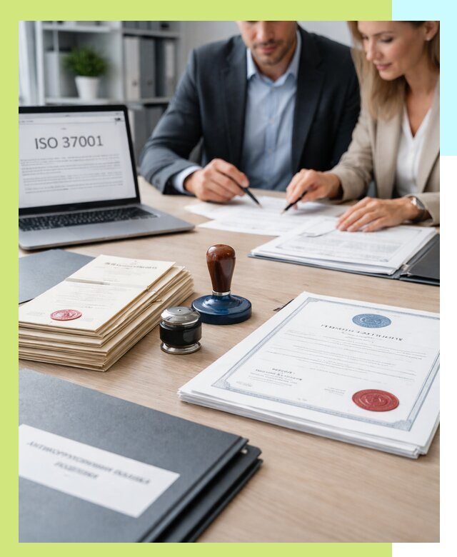 Получение сертификата ISO 37001 по системе борьбы с коррупцией в Орехове-Зуеве