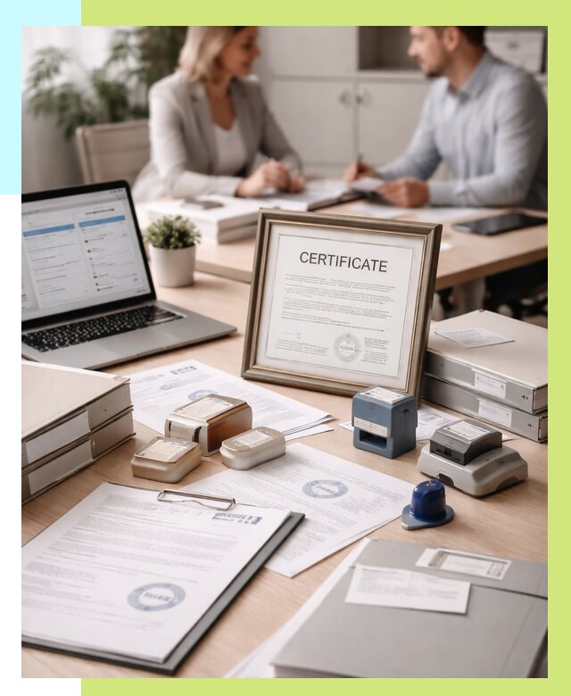 Сертификация компании в Орехове-Зуеве от 46890 р. | Алешин-Рхв — заказ